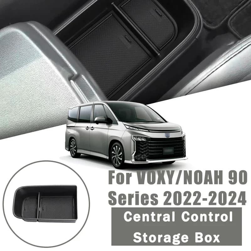 Per Toyota VOXY/NOAH 90 Serie 2022-2024 Scatola di immagazzinaggio del controllo centrale Stivaggio Riordino Scatola dell'organizzatore Accessori interni auto