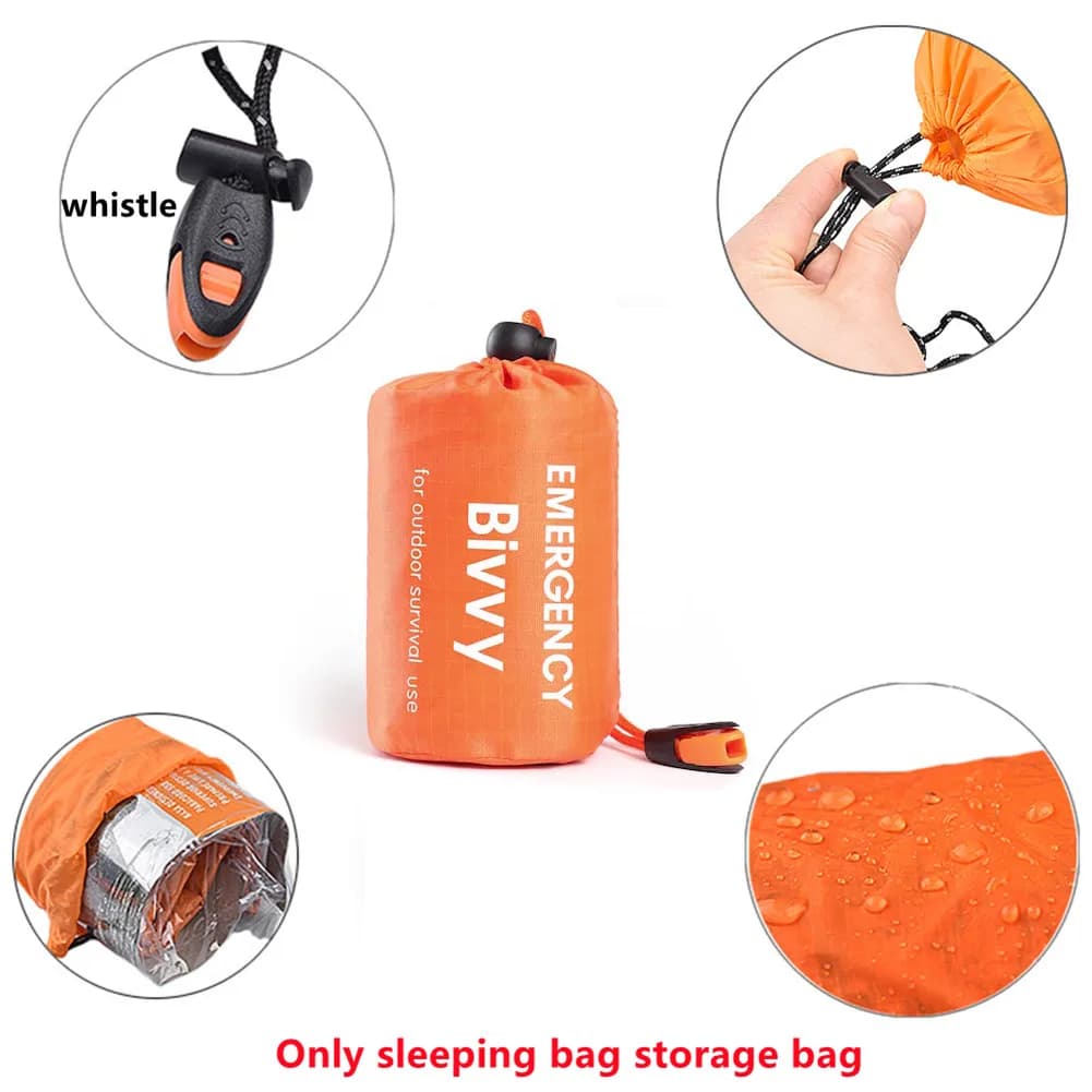 1PC Outdoor Waterproof Sleeping Storage Bag Camping Survival Tool Sack Multi-purpose Storage Bag Ultra-light Storage Bag