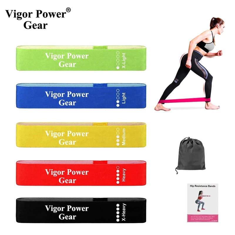5 bands for men's boot, elastic bands for exercises, bands for training sets for buttocks for thighs and hips, bands for training