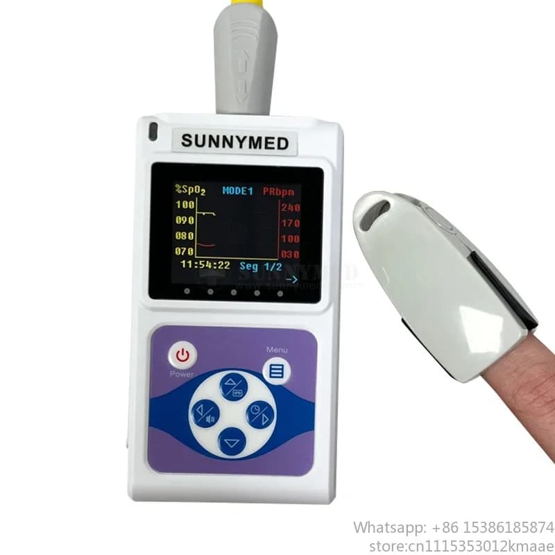 Vequyn Sy-C058 Veterinary Tongue/Ear SpO2 Probe + Software Pulse Oximeter for Dogs