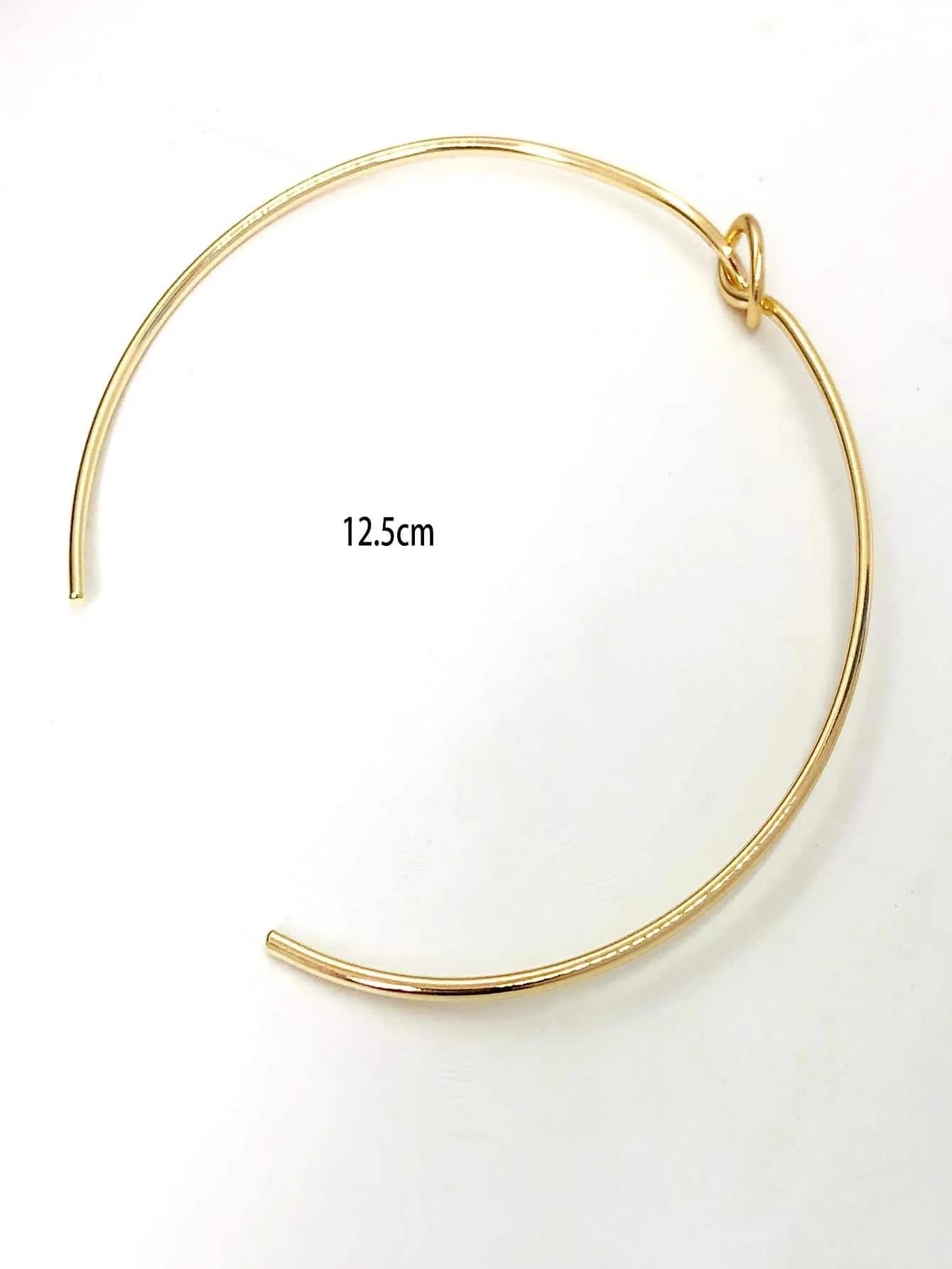 Knot Design Cuff Choker Necklace For Women