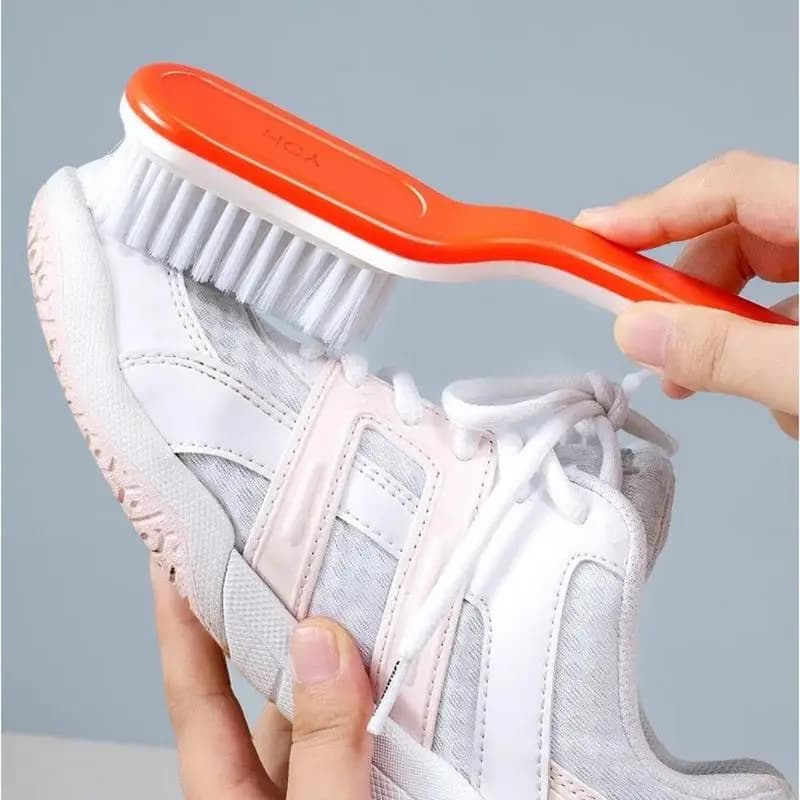 Spazzola per scarpe Spazzola per scarpe Spazzola per scarpe Ergonomia professionale Impugnatura facile da tenere Smacchiatore per tappeti da ginnastica Bagno Lavanderia Famiglia