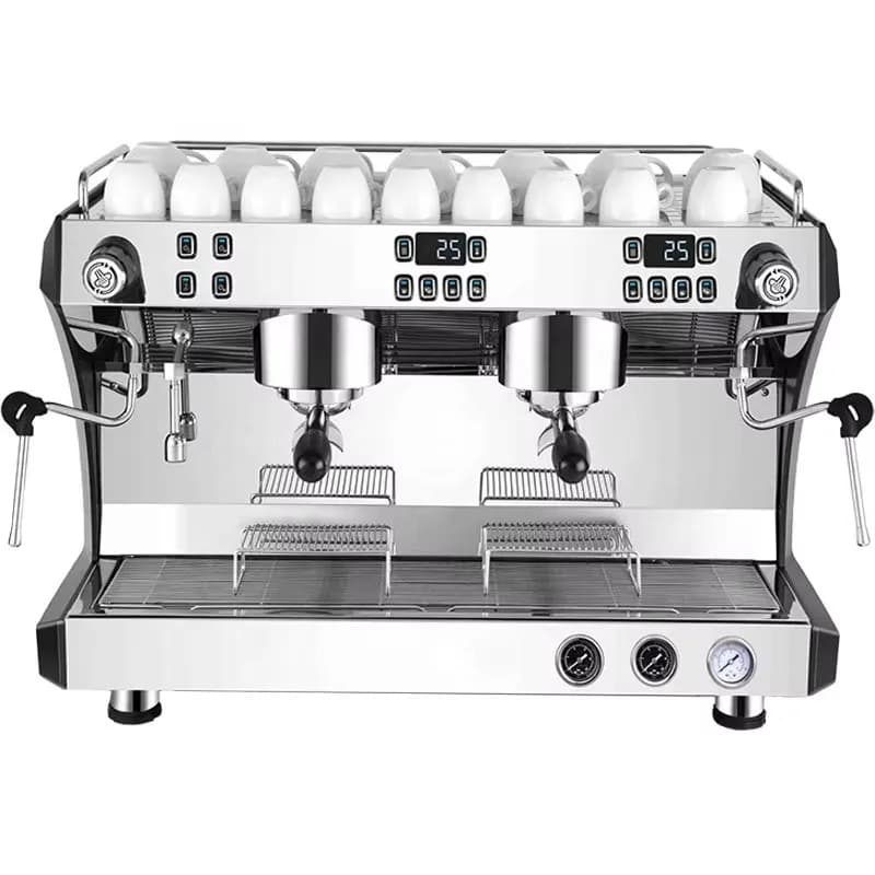 Commercial Fully Automatic 2 Group Barista Coffee Machine Espresso Coffee Maker Machine Coffee Machine