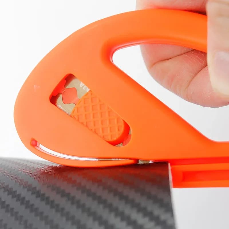 1/2pcsWrapping Paper Cutter Handheld Color Change Film Cutter Cutting Tool Wrapping Paper Cutter Car Window Cutting Tinting Tool