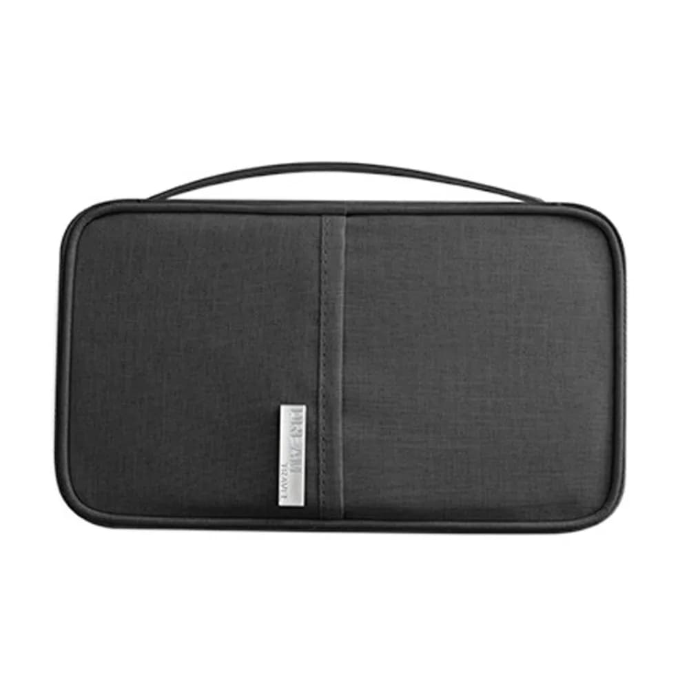 Large Capacity Creative Document Bag, Portable Travel Wallet, Multifunctional Card Holder, Human Storage Bag