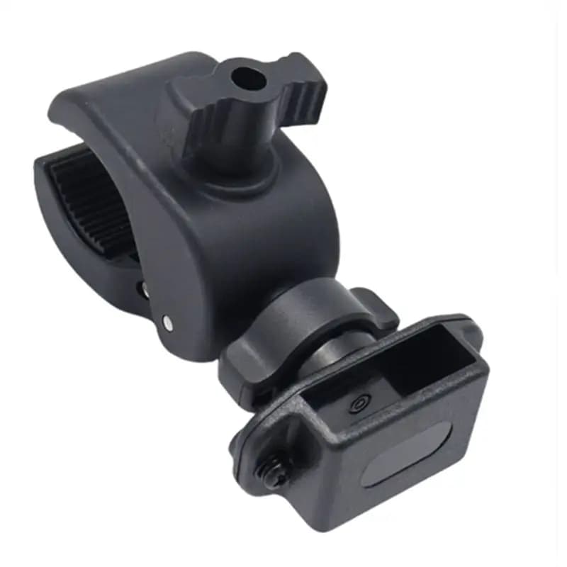 Supporto per Walkie Talkie Superior-Bike per Manubrio di Moto e Scooter, Porta Radio per Motorola Talkabout Midland Baofeng Ra