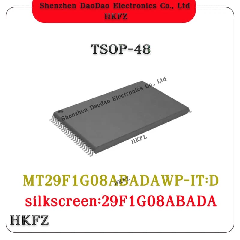 MT29F1G08ABADAWP-IT:D 29F1G08ABAD Chip di memoria flash NAND TSOP-48