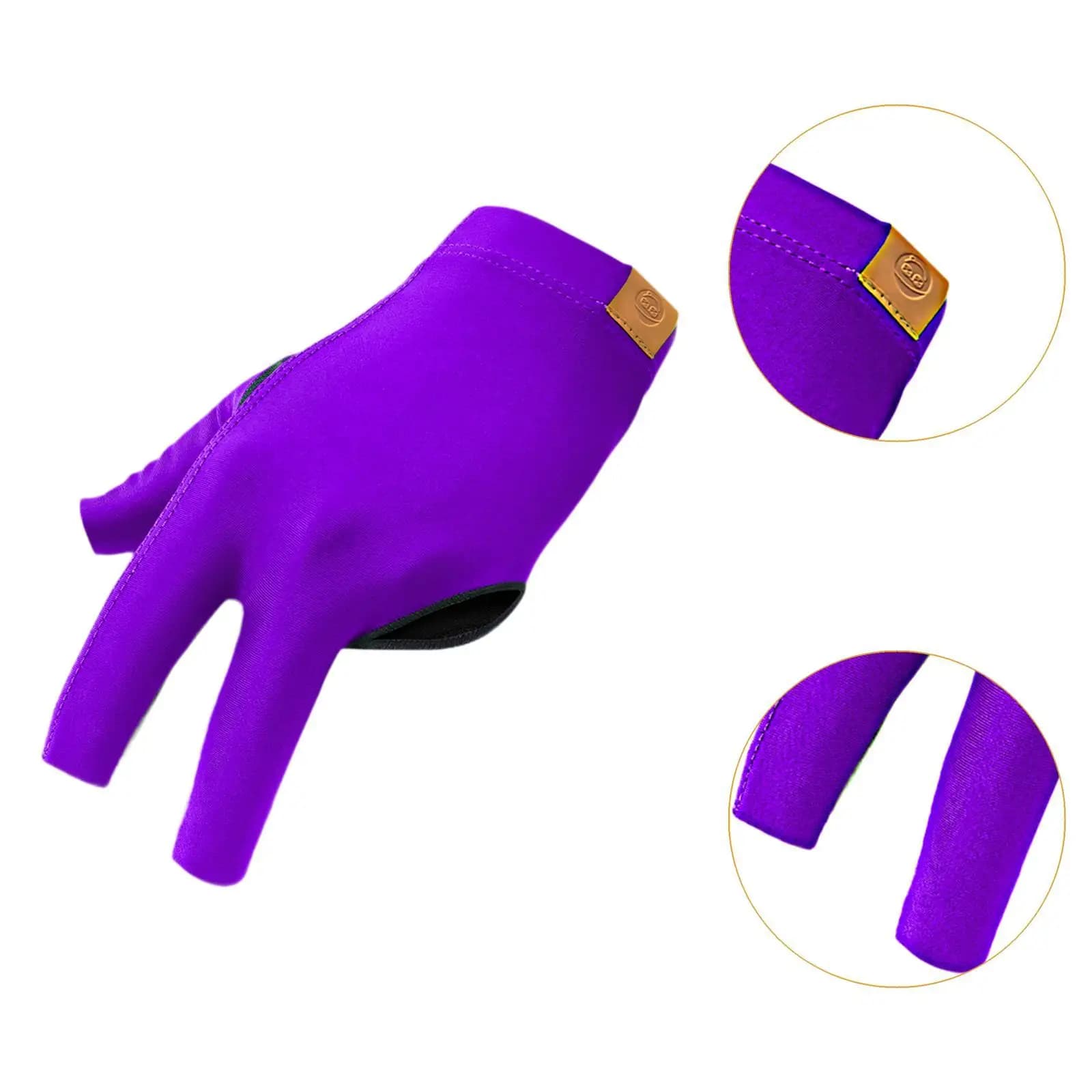 Elastic Billiard Glove Non Slip Breathable Sport Cue Hand Protector for Comfortable Snooker Gym Play