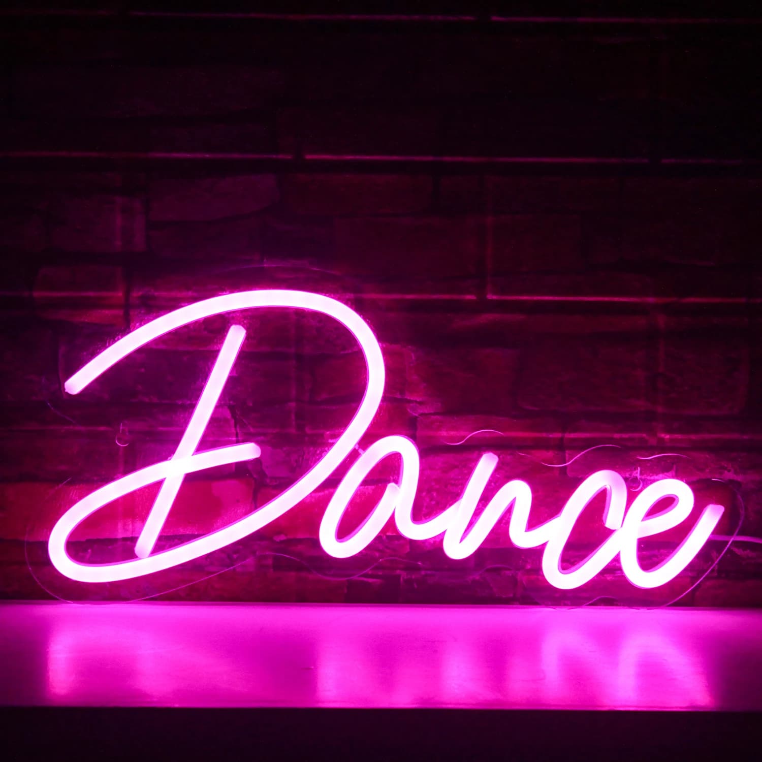 Insegna al neon per danza Luce a LED Luce da ballo Decorazione Montaggio a parete Palestra Aula Sala Club Regali per feste Sala bar Personalità Luce al neon