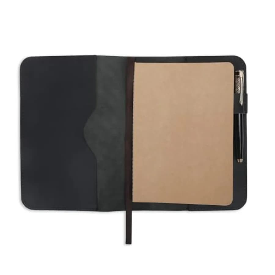 A5 Leather journal cover Refillable Journal Cover for Large and Medium A5 Leather Handmade Notebook Cover 9 x 6 Inch Leather Bo