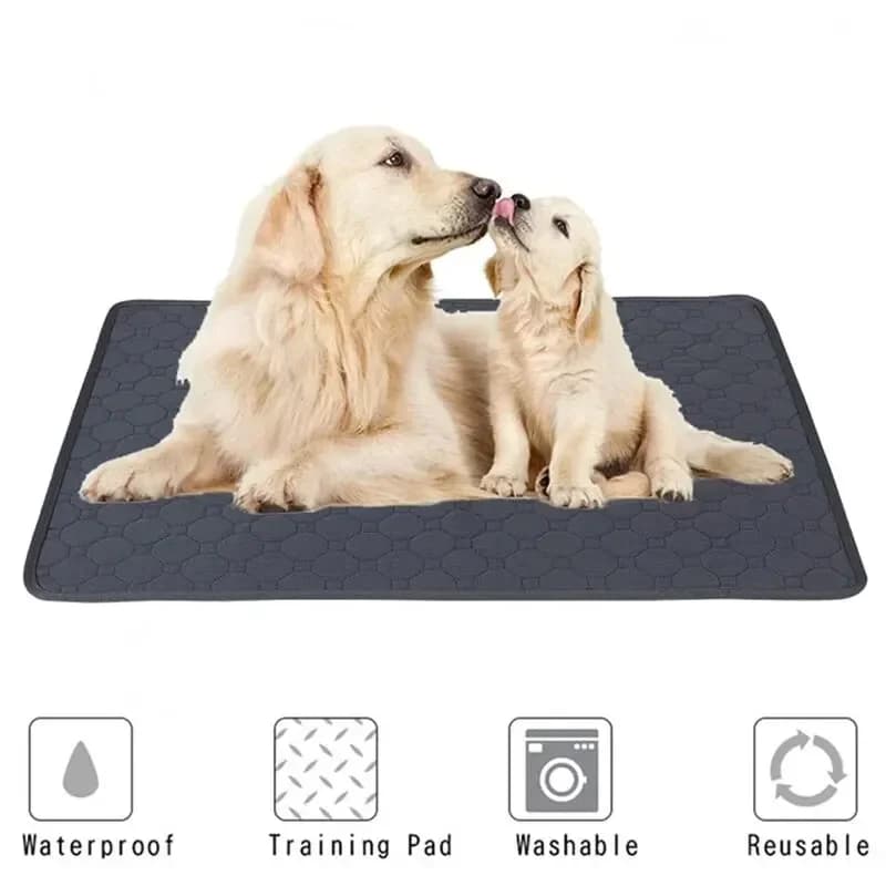 Washing Mat for Dogs, Absorbent for Urina, Ecological, Waterproof, Reusable, for Training, Seat Auto and Leather