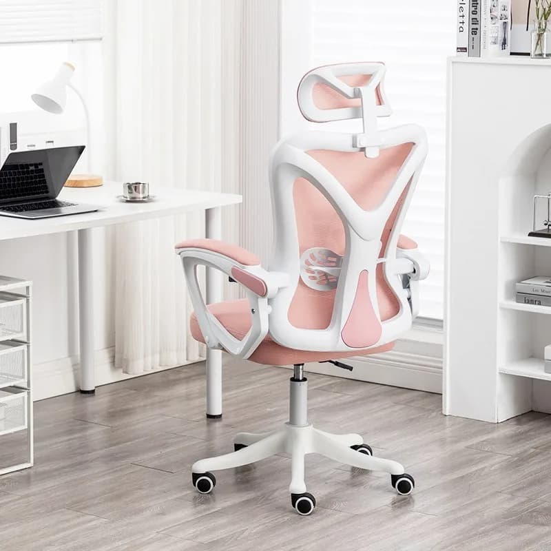 Sedia Ergonomica da Ufficio per Computer, Comoda per Lunghe Sessioni, Sedia Girevole in Rete per Gaming e Ufficio, Sedia Confortevole per Dormitorio e Lounge
