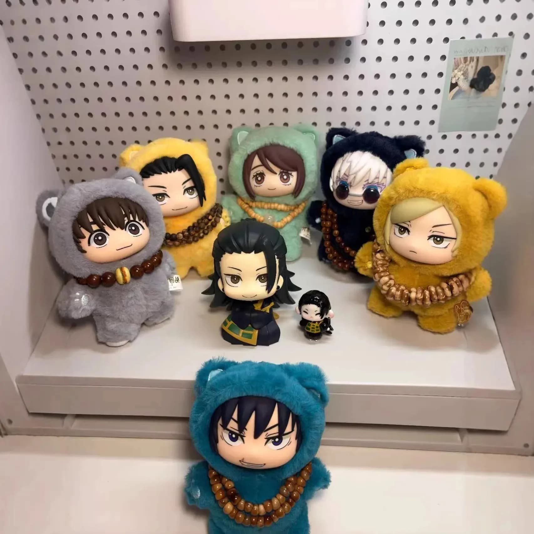 BANDAI Jujutsu Kaisen Battle V2 Cat Paradise Party Series Blind Box - Simpatico Ciondolo Peluche Anime - Regalo a Sorpresa
