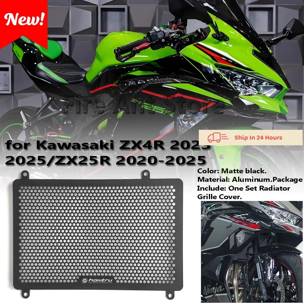 Per Kawaskai ZX4R ZX25R 2020-2025 moto radiatore nucleo scudo griglia di protezione della copertura Accessori Moto