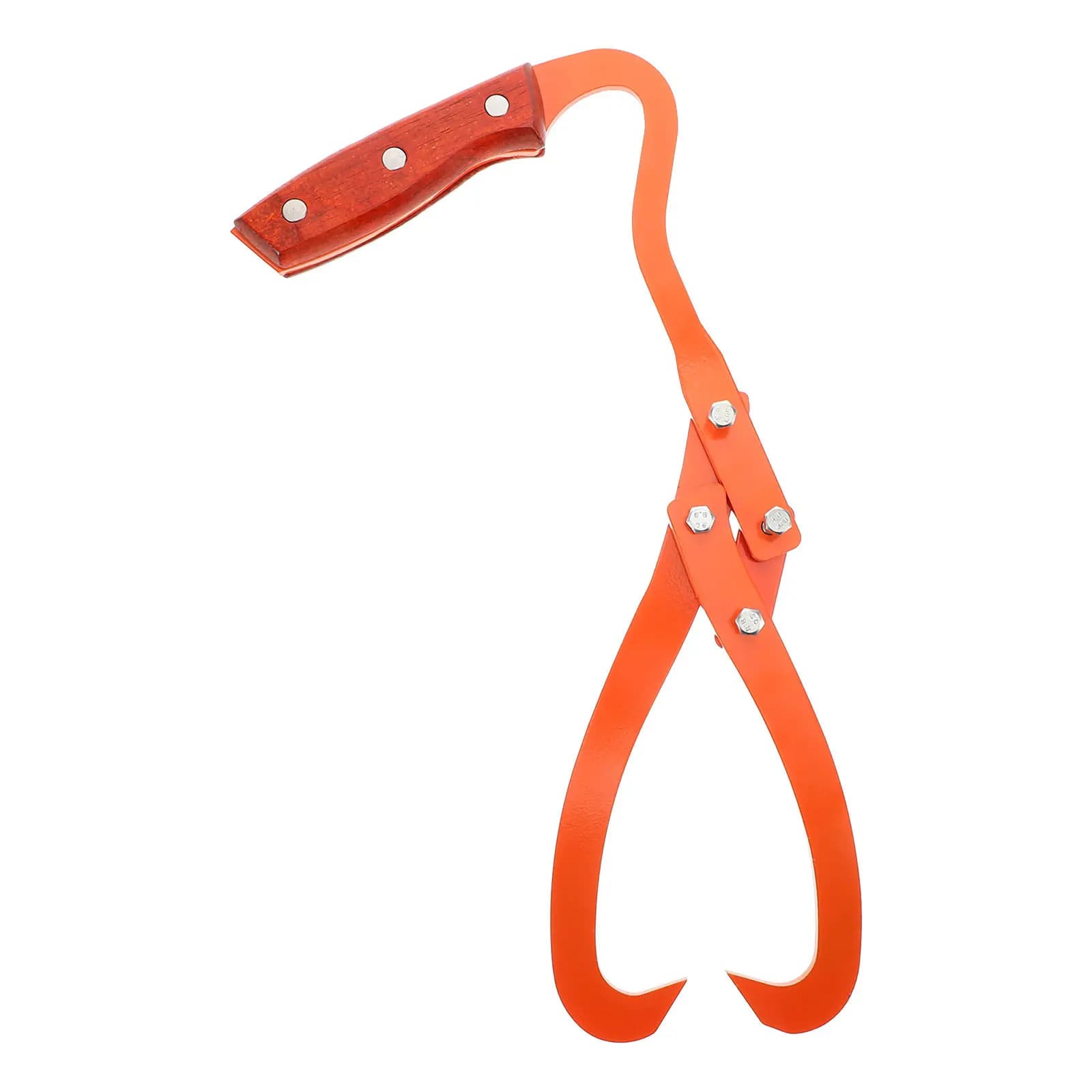 Heavy Duty Tree Trunk Lifting Tool Ergonomic Wood Block Tong Portable Manual Lifting Device Durable Wear-Resistant