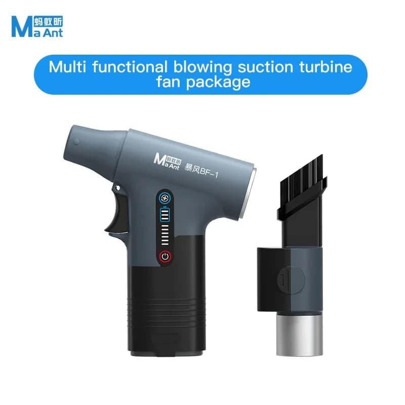 MAANT Storm BF1 Mult1 Aspirazione funzionale Ventilatore a turbina che soffia sangue e aspirazione 100000 Rpm Storm Forte aspirazione della forza di sangue