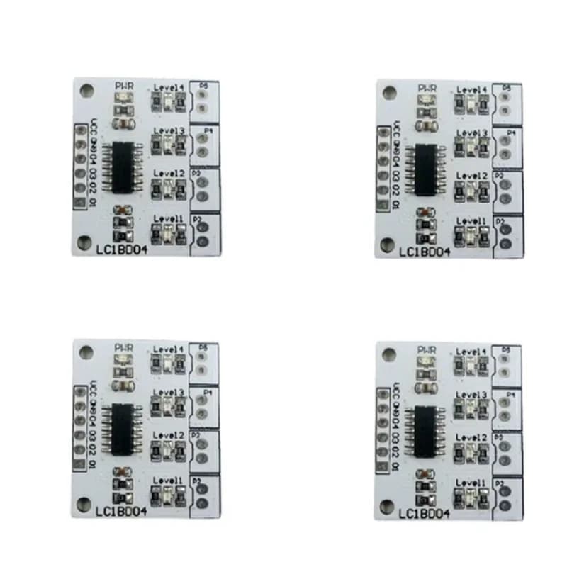 4 pz LC1BD04 DC 5 V 4 Digitale Acqua Liquido Indicatore di Livello Scheda Controller Modulo Interruttore del Sensore per Arduino MEGA acquario