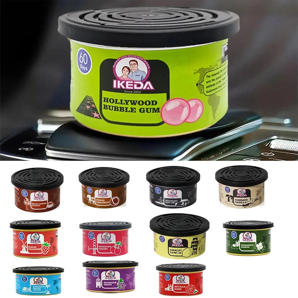 Car Diffuser Deodorant for Environments Baractol Gelsomino Strawberry Chewing Rubber Vanilla Cherry Cherry Aroma Interior accessories for cars