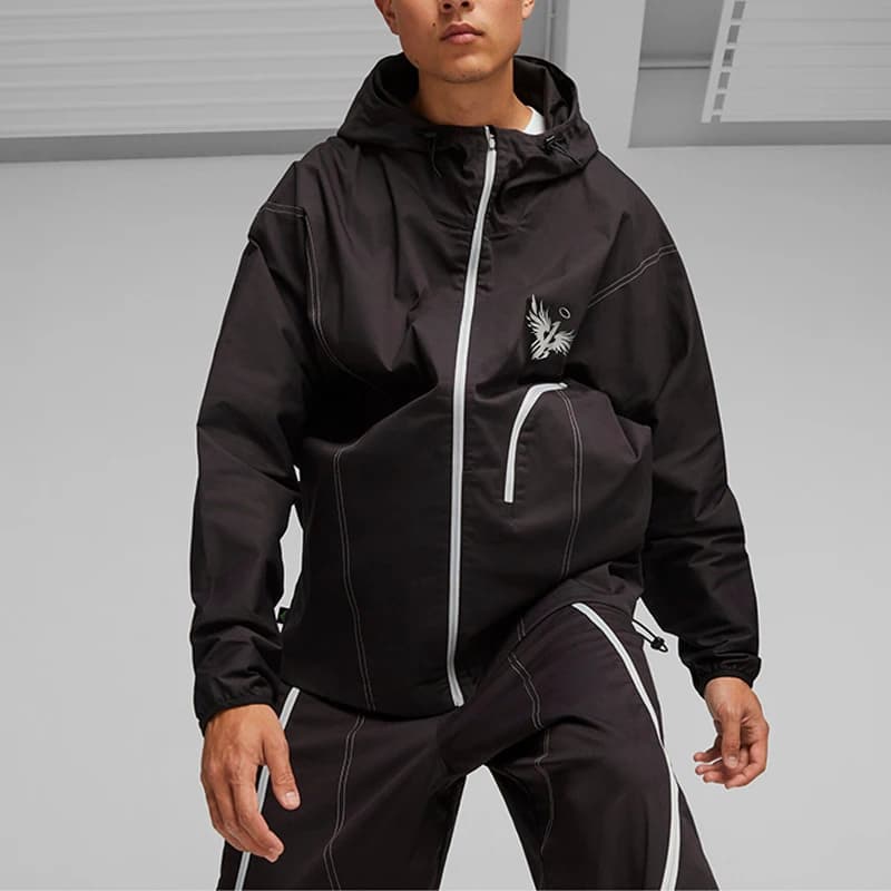 Puma Authentic Current Season New Men's Fashion Windproof Hooded Casual Jacket 622881-01