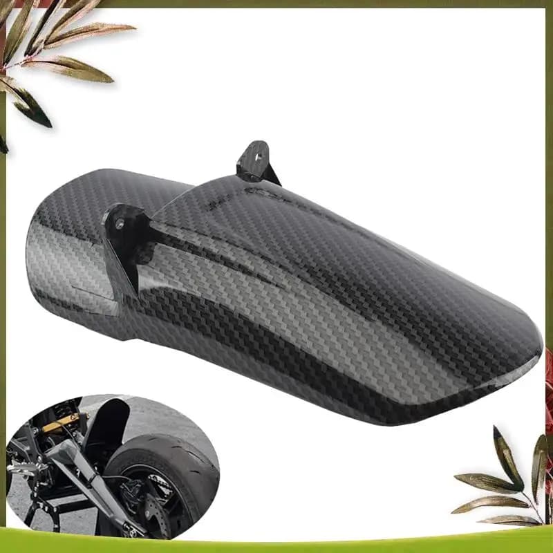 AB98-Parafango posteriore per moto per Sur-Ron Surron Light Bee Copertura antipolvere in fibra di carbonio Pit Dirt Bike Motocross elettrico