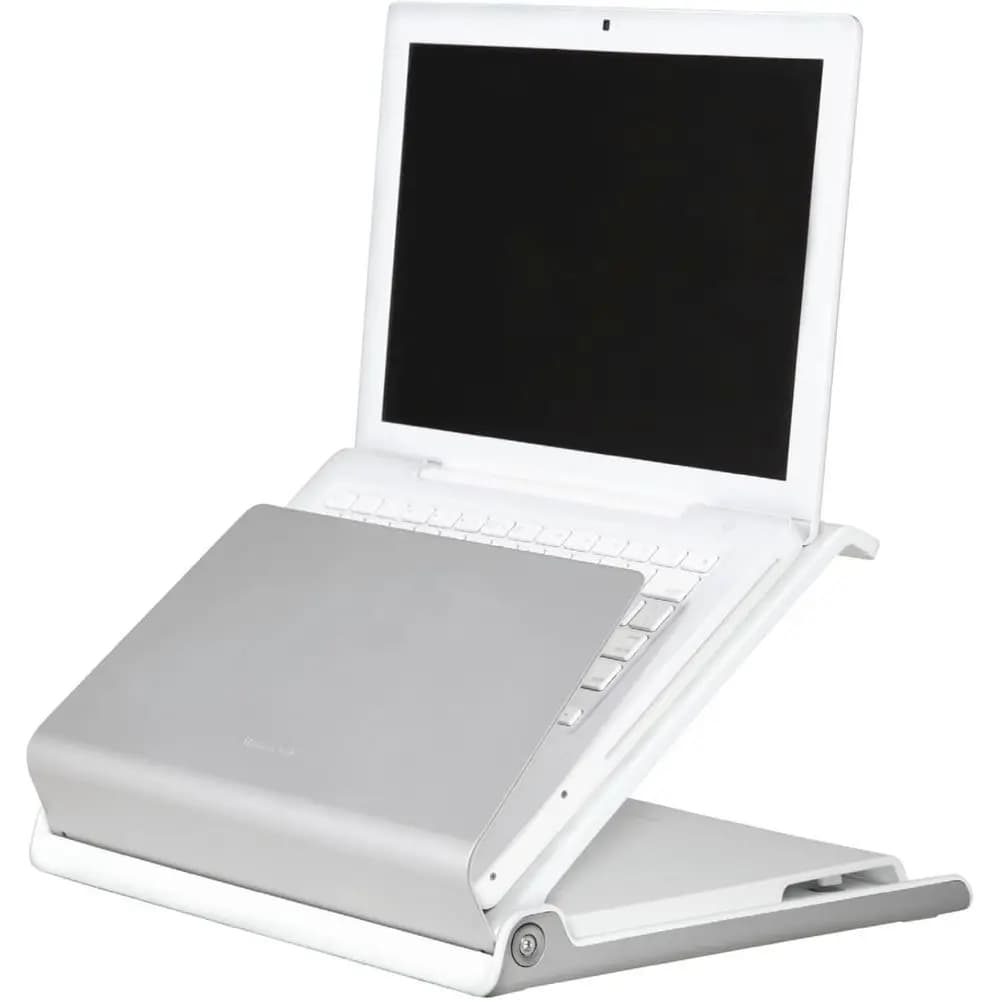 Ergonomico 360 ° Supporto Girevole per Laptop, Rialzo Regolabile per Notebook, Ideale per Postazioni di Lavoro e Uffici Domestici