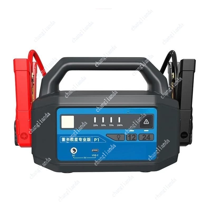 Avviatore di Emergenza per Auto 12V 24V, Power Bank Portatile 58800mAh, Avviatore per Camion