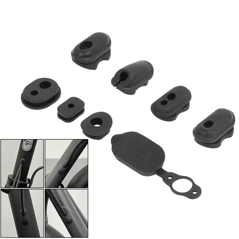 Per Ninebot F20 F25 F30 F40 Scooter Elettrico Porta di Ricarica In Gomma Tappo di Copertura Porta di Ricarica Della Batteria Spina Manicotto Parte Accessori
