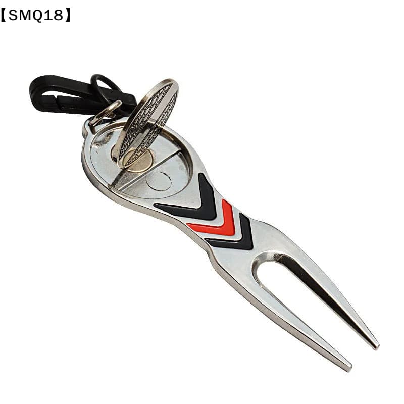 Golf Repair Tool Ball Magnetic Alloy Marker Belt Hook Standard Golf Sports Accessories【SMQ】