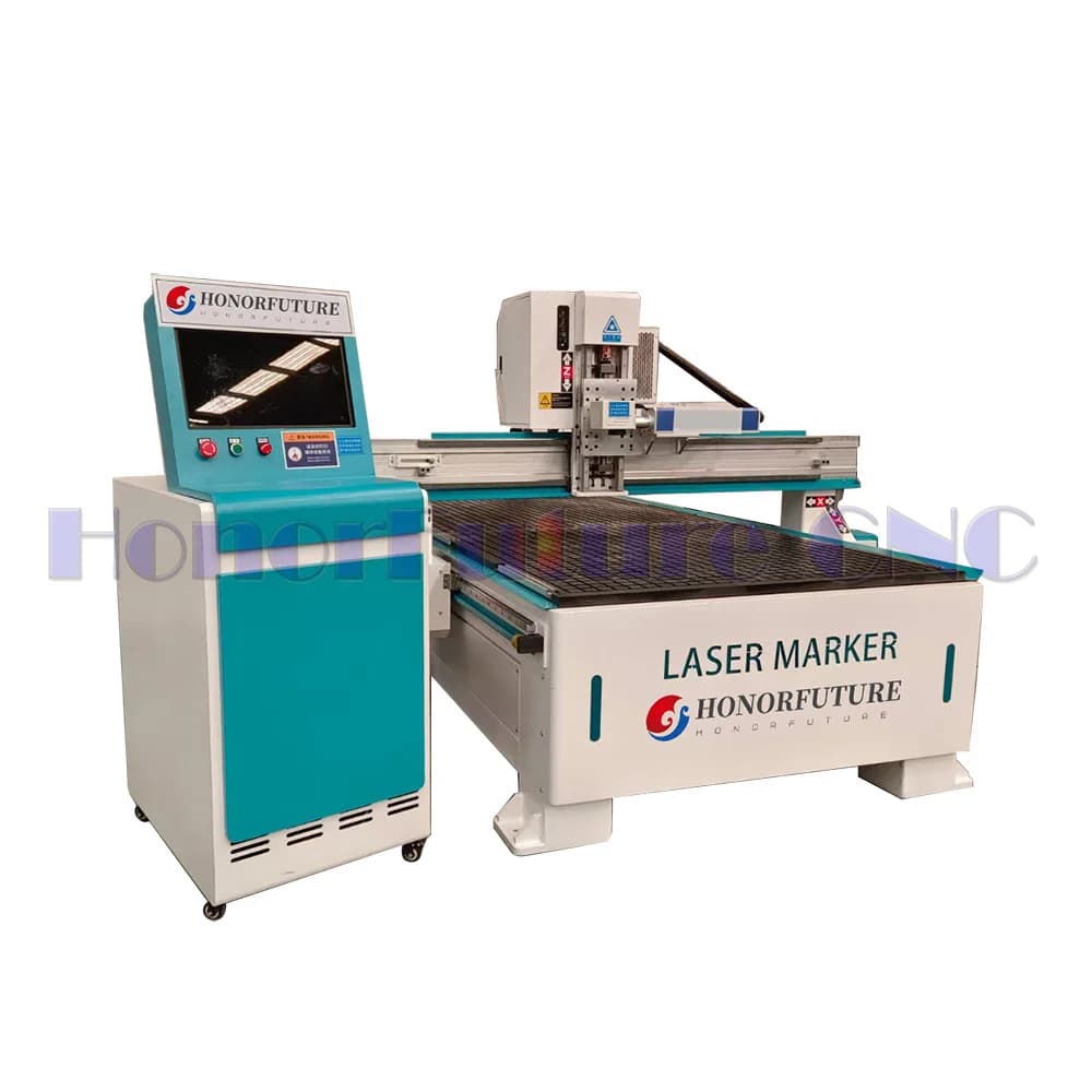 Big Size 1325 1530 CNC Mirror Sanding Sand Coating Large Format Laser Engraving Mirror Shower Engraving Machine For Laser Marking Fiber