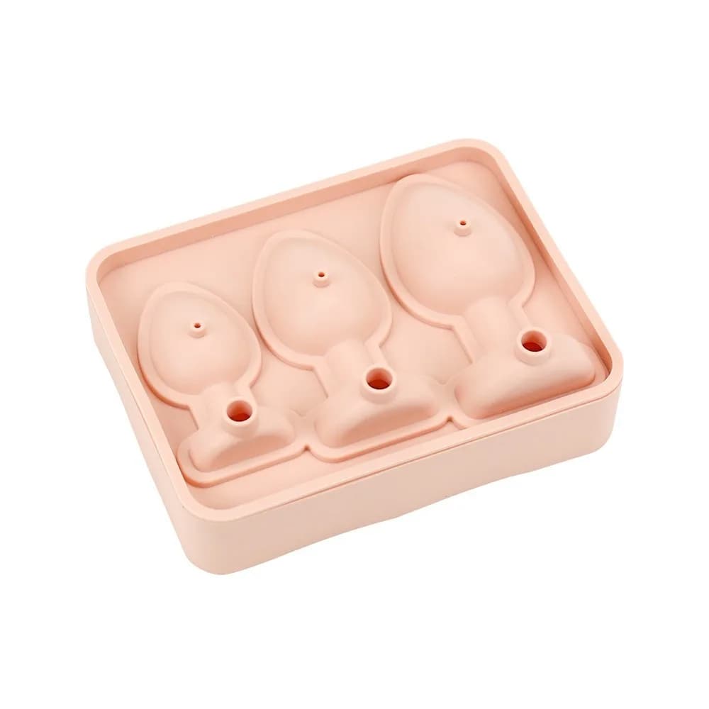 Stampo per Cubetti di Ghiaccio in Silicone Fai-da-Te, Facile da Sformare, Riutilizzabile, Vassoio per Ghiaccio a 3 Scomparti, Produttore di Cubetti di Ghiaccio per Whisky