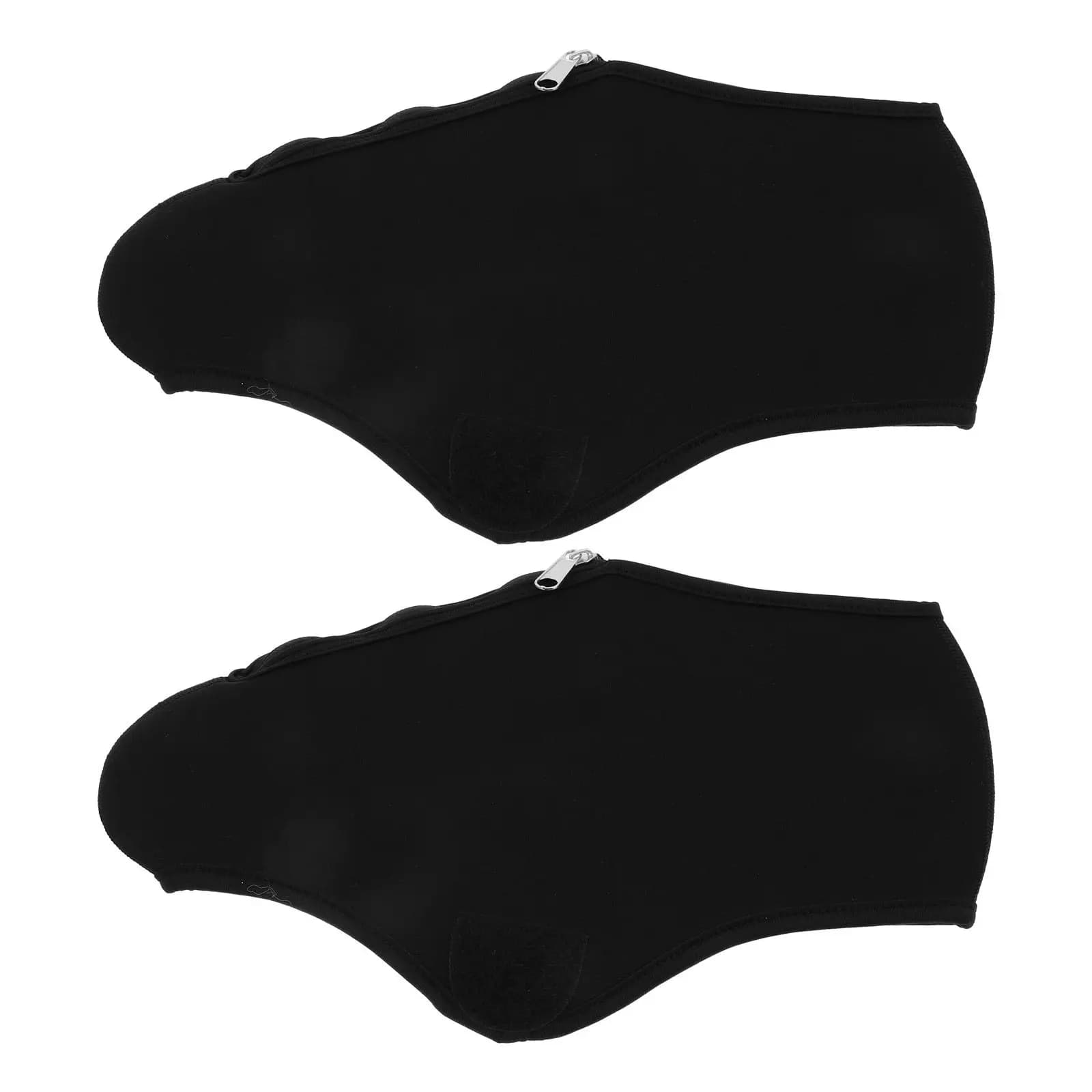 2 Pezzi Copriscarpe per Pattini da Ghiaccio, Protezioni per Pattini Artistici, Accessori Elastici e Aderenti per Pattinatori Adulti Indoor