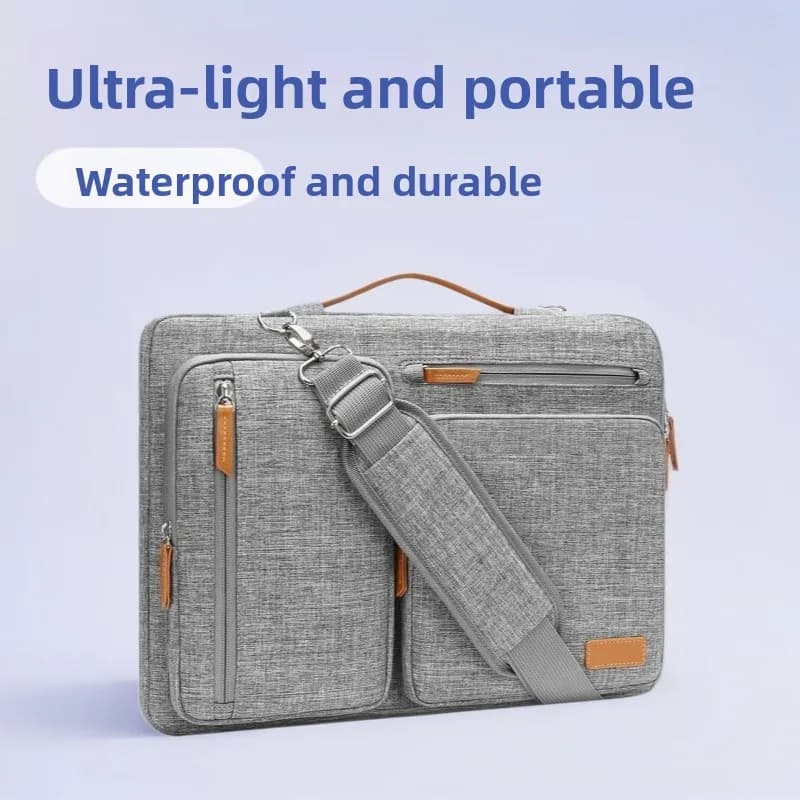 Borsa per laptop Custodia per notebook da 13-17 pollici Custodia per computer antiurto Valigetta da viaggio per uomo d'affari