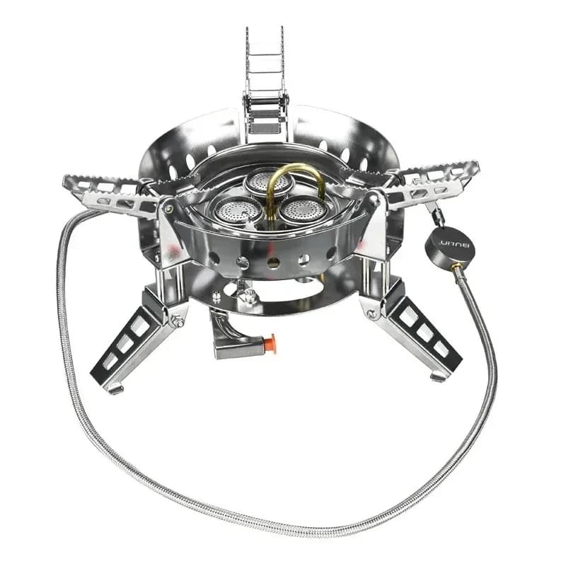 BULIN B17 NEW Gas cooker Portable Anti-wind for Camping and Hiking, Elevate Power 6800W
