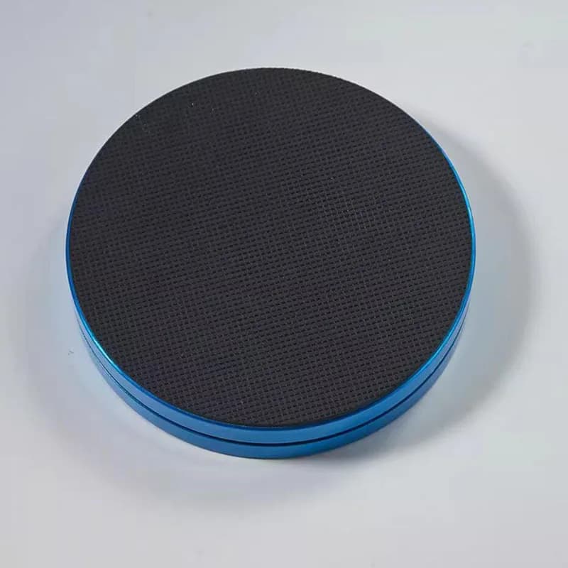 Spinner per pattinaggio di figura - Allenatore di rotazione del piede singolo per pattinaggio su ghiaccio, balletto, ginnastica - Disco girevole in lega di alluminio