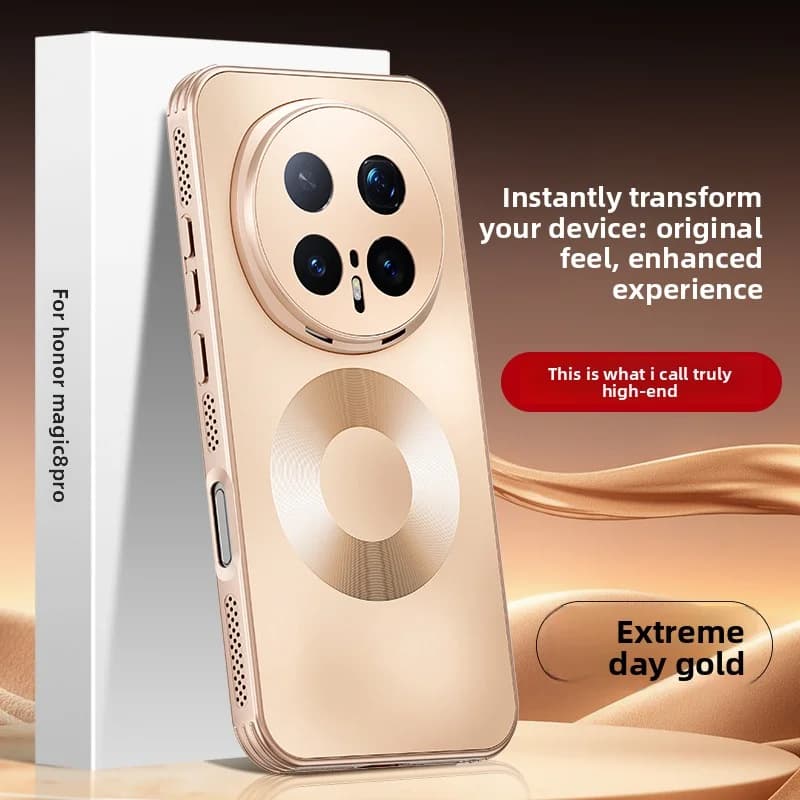 Per Huawei Honor Magic 8 Pro Custodia Nuovo PC rigido Ricarica wireless magnetica Custodia protettiva posteriore per Magic 8 7 6 Pro Shell