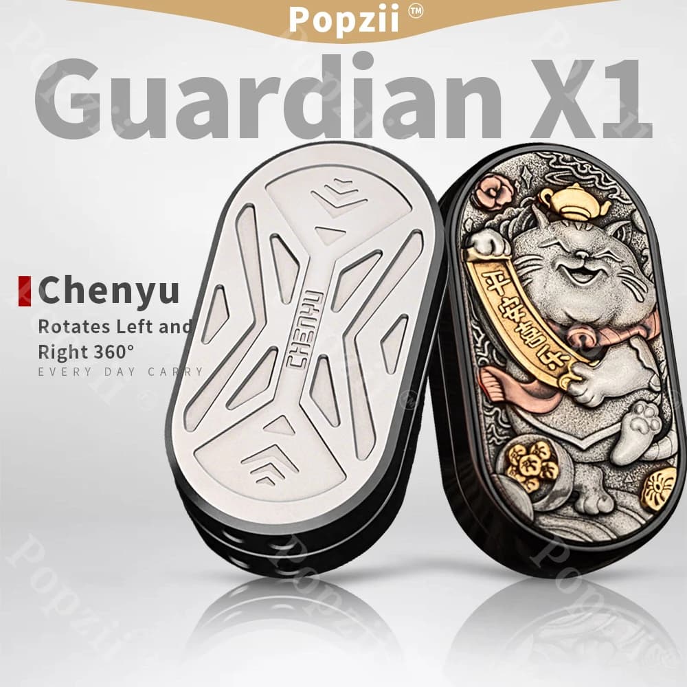 Chenyu G10 Dopamine Colors Guardian X1 ruota sinistra e destra 360 ° Giocattolo agitato con cursore meccanico, gadget fantastici, giocattoli per l'ansia