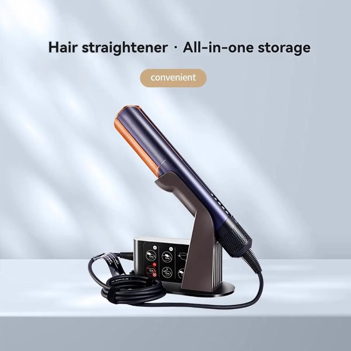 Aluminum Alloy T33C Hair Plate Holder, Single-lock Table Stand for Airstrait HT01