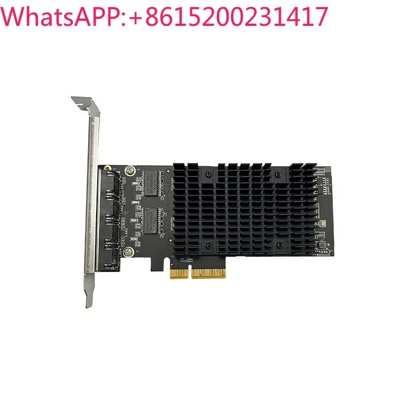 Scheda di interfaccia di rete Haikang MV-GE2004 fotocamera industriale chip Intel I211 nuova scheda di acquisizione originale gigabit a quattro porte