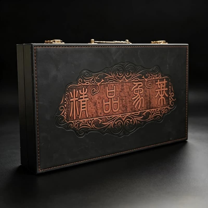 Solid Chinese chess ornaments, high-end gifts for leaders and elders, a full set of chess gift boxes, practical handicrafts