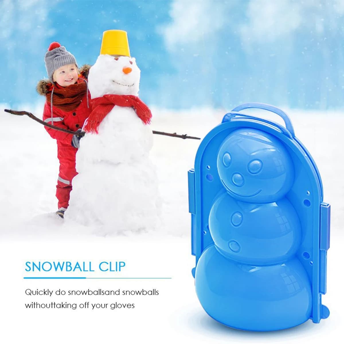Snowman Snowball Fight With Snow Model 3 colori castello di sabbia per bambini modello Beach Toy giochi d'acqua accessori estivi per bambini regali