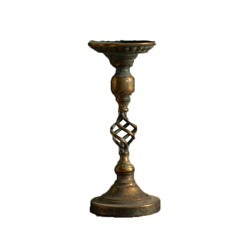 Portacandele antico americano, decorazione romantica per ristoranti, accessori per cene a lume di candela, portacandele medievale