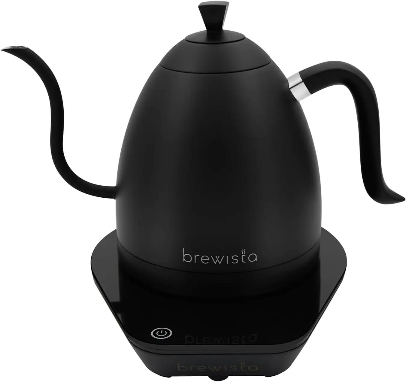 Electric kettle with LCD panel, Precise temperature control for Coffee and Tea, 1 Liter