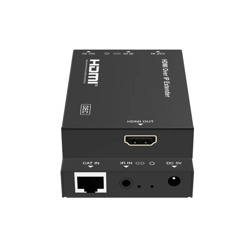Output Loop HDMI-compatible Over IP Network Extender Encoder Decoder Adapter transmitter compatible with HDMI Internet Splitter box