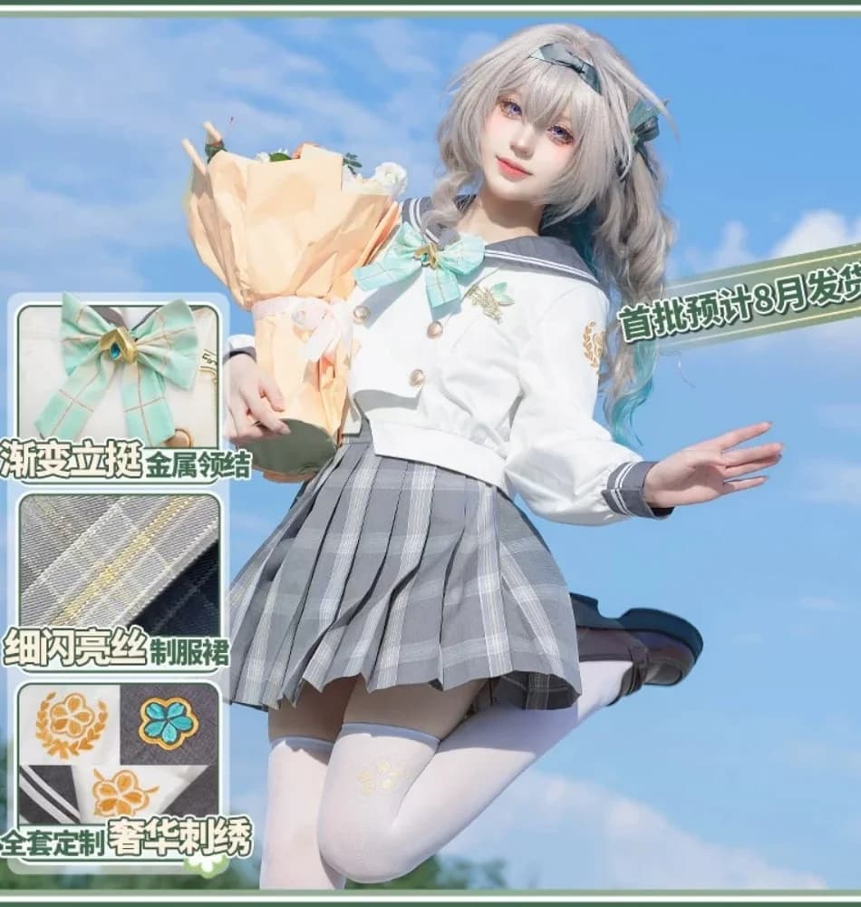 Honkai: Star Rail Firefly Letter From Spring Cosplay Costume Cos Game Anime Party Uniform Hallowen Play Role Clothes Clothing