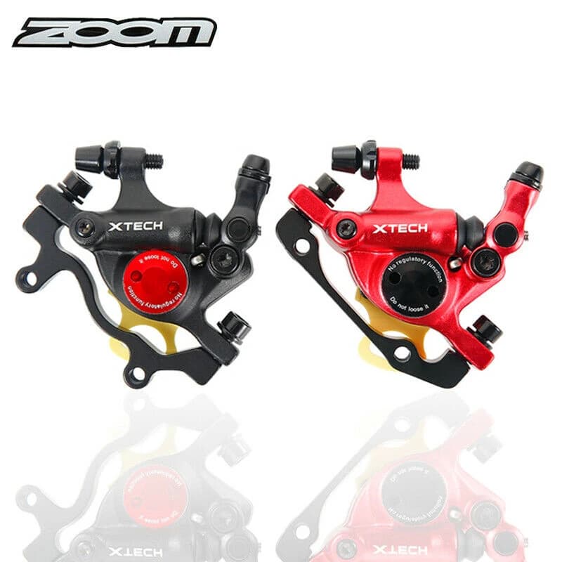 ZOOM HB100 Pinza freno a disco idraulico Doppio pistone Bici Freni idraulici Pinza IS/PM 160mm Liner Pinze freno bicicletta