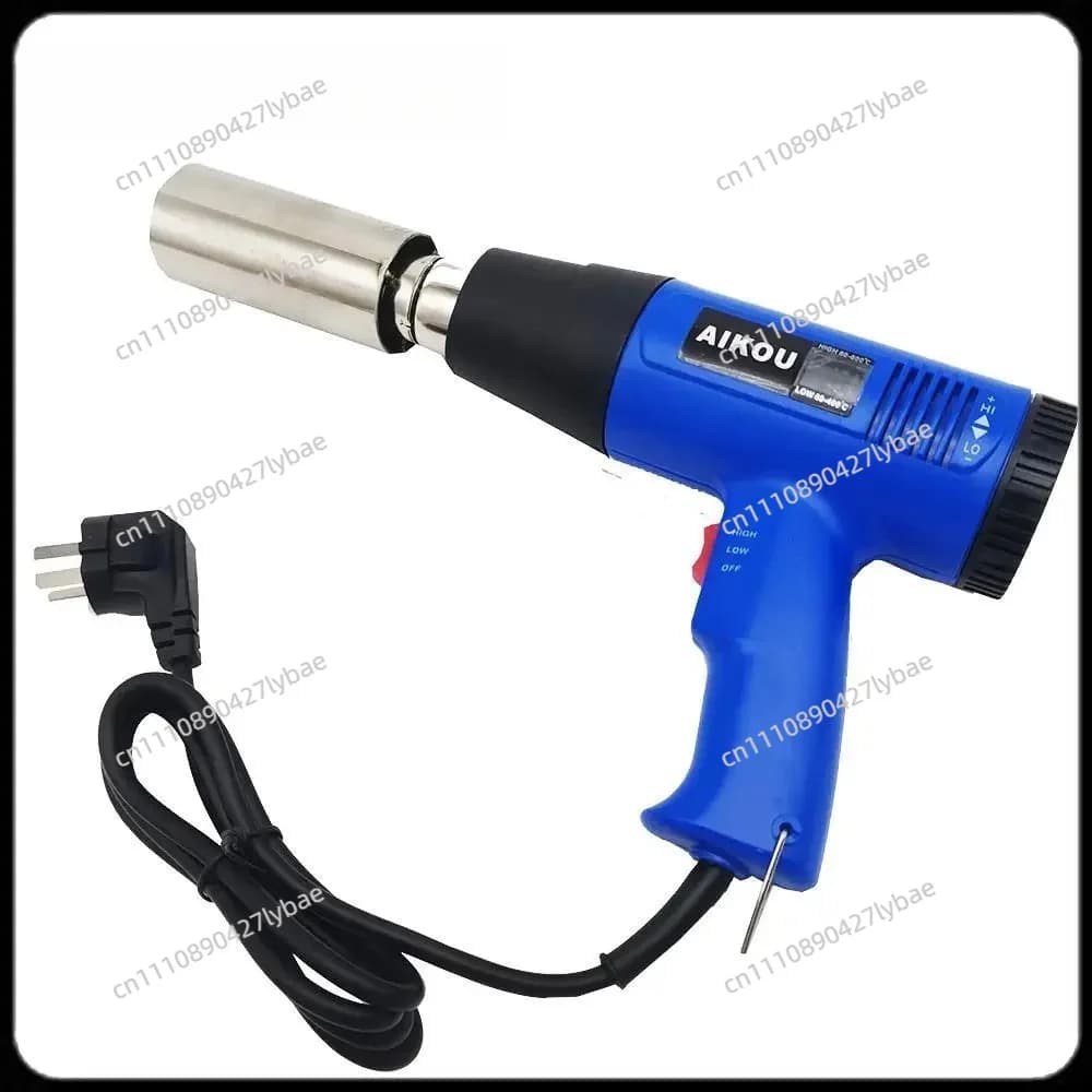 Portable PVC Shrink Cap Sealer – Manual Heat Gun Shrink Wrap Machine for Wine Bottles, Home Brewing Beer/Juice Cap Sealing Tool