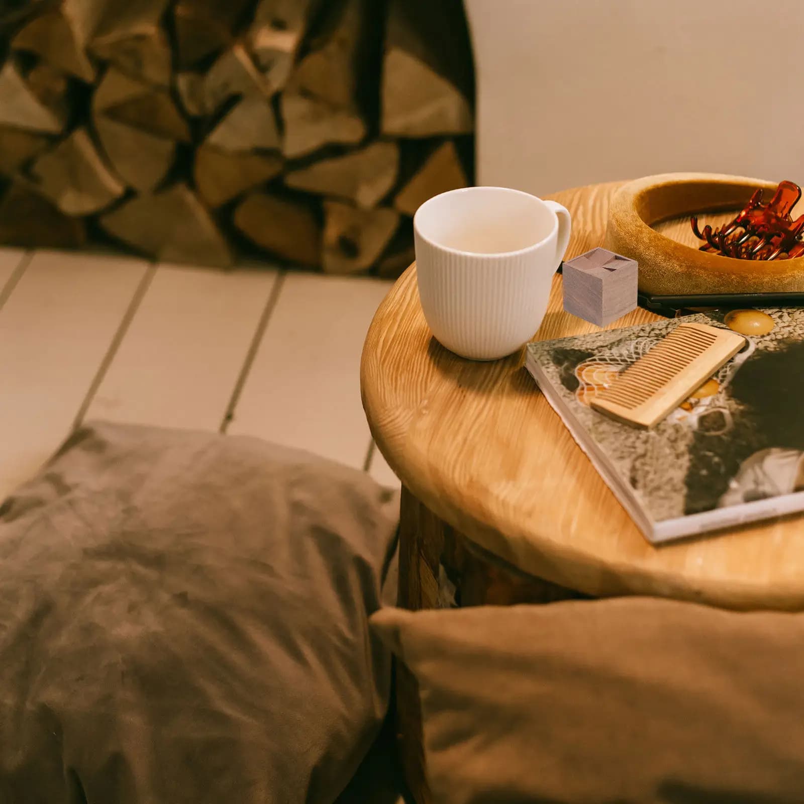 Diffusore di Aromi in Legno Naturale, Diffusore di Oli Essenziali per Auto, Casa, Ufficio, Decorazione Profumata, Aromaterapia in Legno
