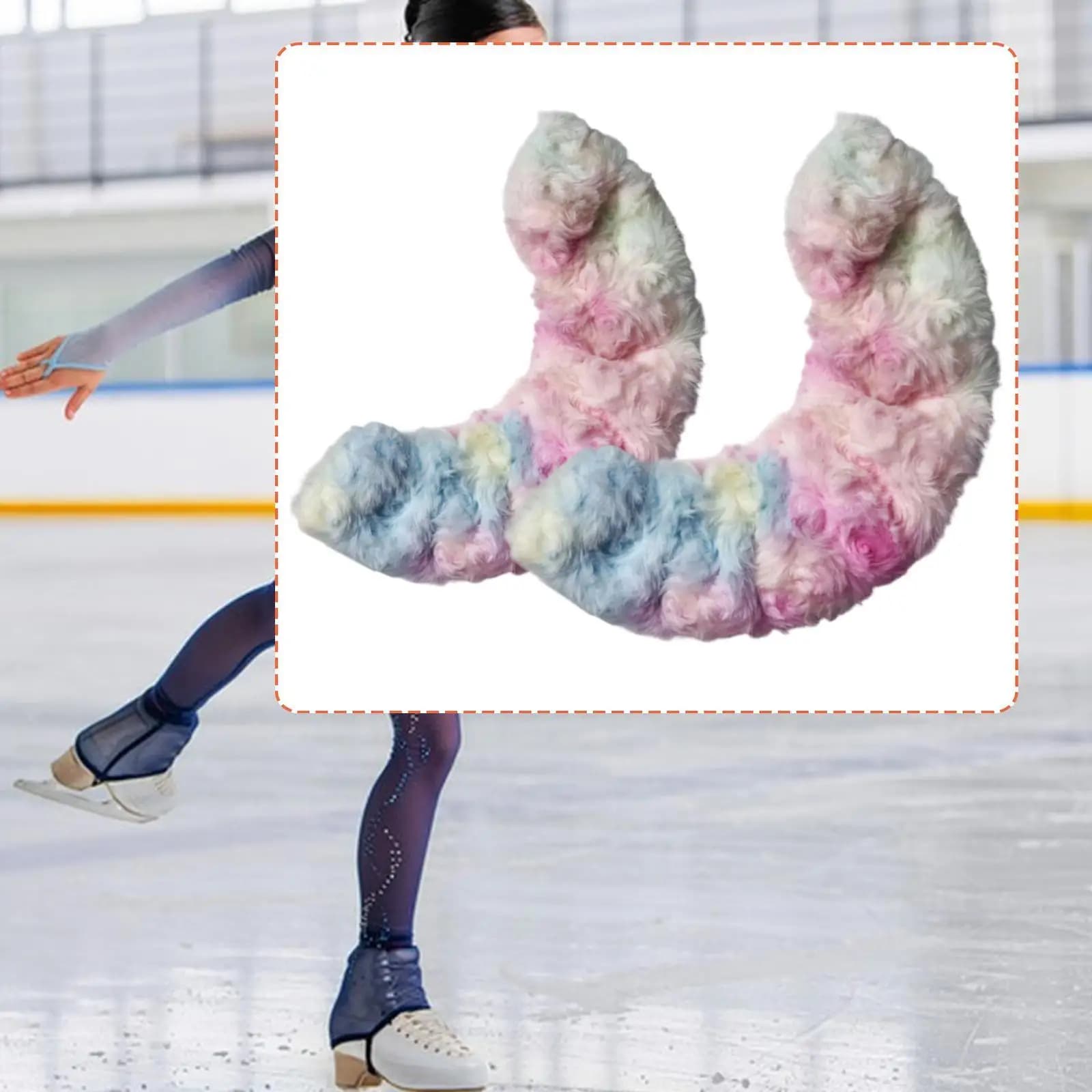 Copri Pattini da Ghiaccio, Protezioni Comode da 13,78 Pollici per Pattini da Hockey, Pratica di Pattinaggio Artistico, per Giovani e Adulti