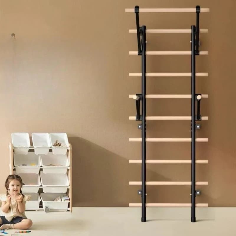 Indoor Dance Ribbon Horizontal Bar From Floor to Floor Pull-Up Rehabilitation Stretching Fitness Rack Climbing for Kids Leg Press