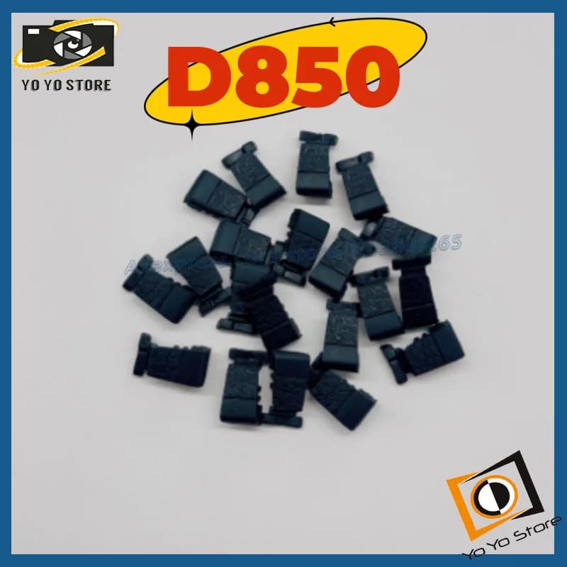 1PC Nuovo coperchio dello sportello della batteria Base inferiore Spina in gomma per la sostituzione della fotocamera Nikon D850